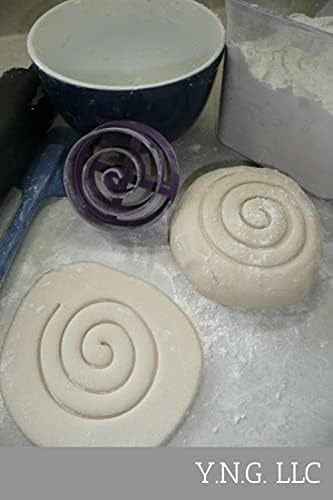 Concha Cookie Cutter - Mini Size Swirl Design USA Made