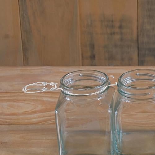 10 Pack Space Age Wire Clamps for Mason Jars