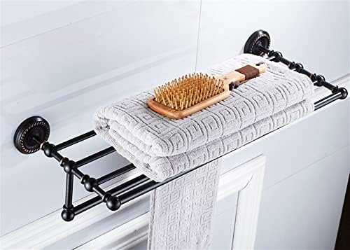 Antique Brass Bath Towel Holder
