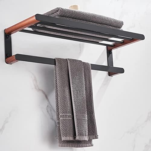 ANNBKRequire Creative Towel Shelf Gray Bath Towel Holder