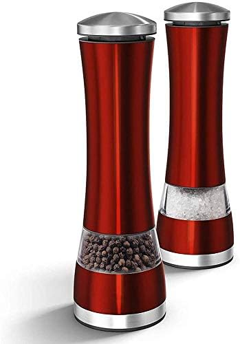 Battery Operated Salt and Pepper Grinder Set 2 pcs