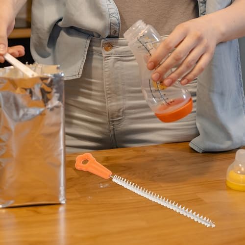 Holibanna Extra Long Straw Cleaning Brush with Hanging Design