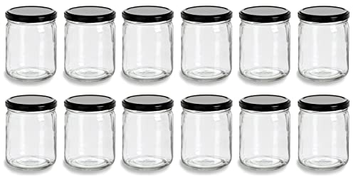 Premium 16 oz Canning Jars
