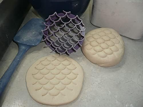 Super Cute Mini Mermaid Scales Concha Cookie Cutter Made in USA