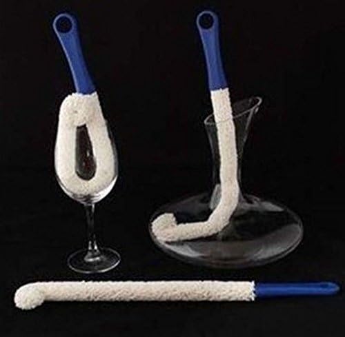 Yueton Long Neck Bendable Foam Tipped Cleaning Brush