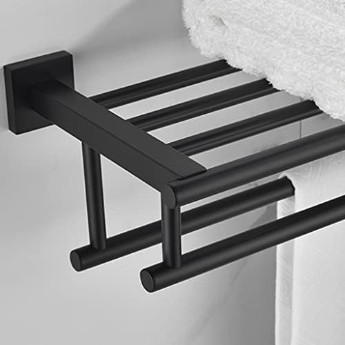 Stainless Steel Towel Rack for Bathroom - Space-Saving Durable