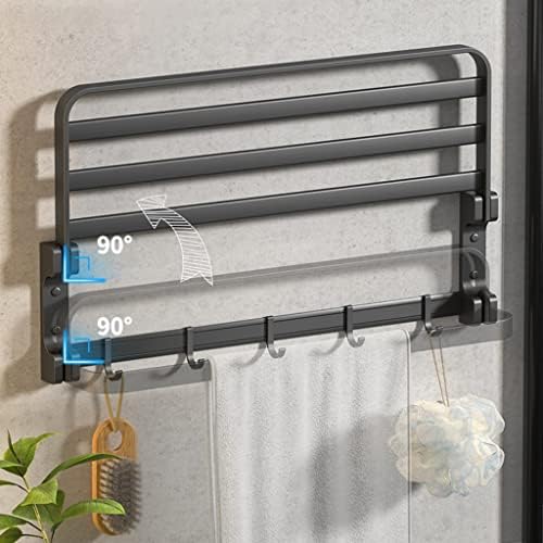 Space Aluminum Towel Rack for Bathrooms - dcIustfHE