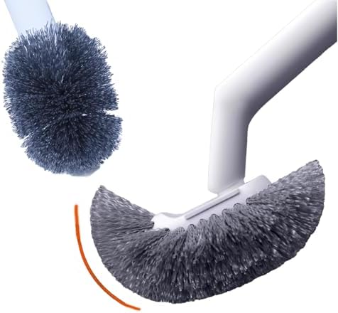 DLBTWDOYLS Durable Toilet Brush Long-Handled Deep Cleaning