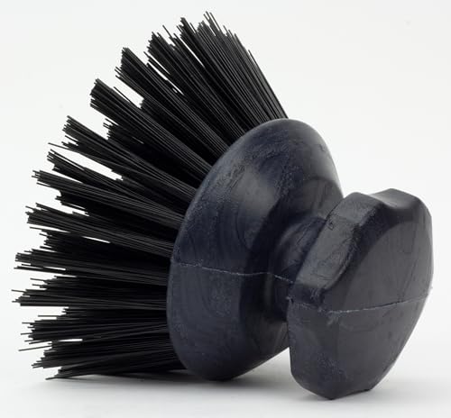 SPARTA Cleaning Brush Round 5x5x4 Inches Black