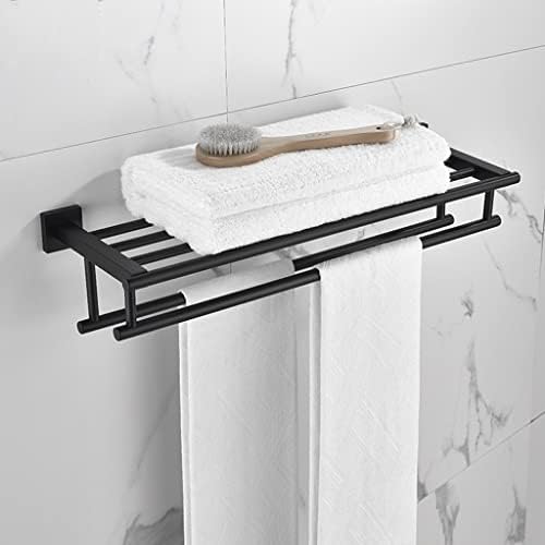 Stainless Steel Towel Rack for Bathroom - Space-Saving Durable