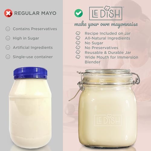 Easy Mayonnaise Jar Canning Jar for Homemade Mayonnaise