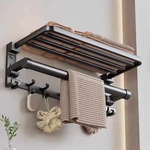 Towel Holder Unique Design Towel Rack Bathroom Organizer