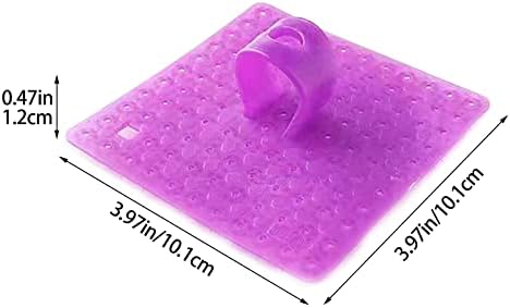 Dish Washer Holder with Handle Silicone Kitchen Gadget for Easy Cleaning