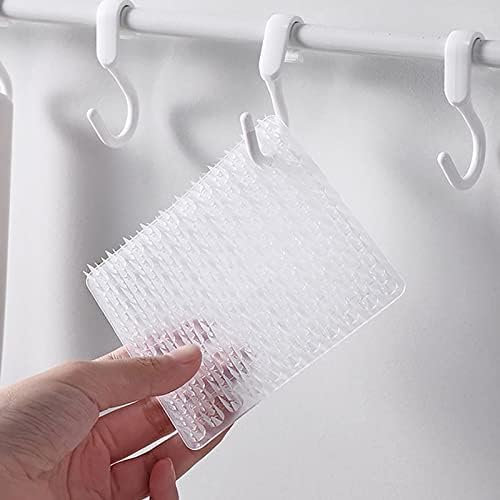 Dish Washer Holder with Handle Silicone Kitchen Gadget for Easy Cleaning