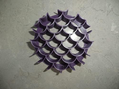 Super Cute Mini Mermaid Scales Concha Cookie Cutter Made in USA