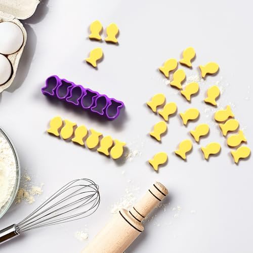 CO3DPRINT 1 Mini Goldfish Cookie Cutter Set 6 Fishes