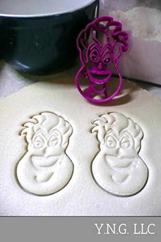 URSULA Face Sea Witch - Little Mermaid Movie Character Cookie Cutter