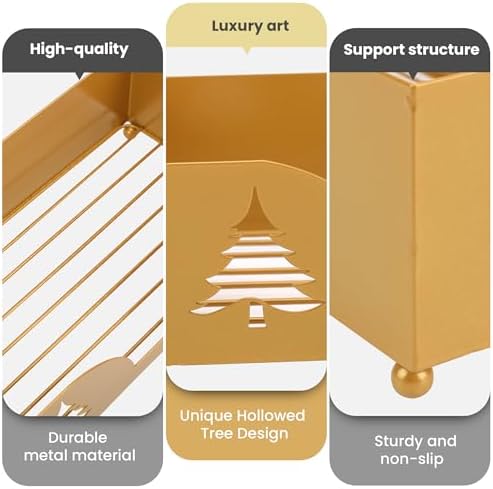 Yiidagence Gold Plated Paper Towel Holder