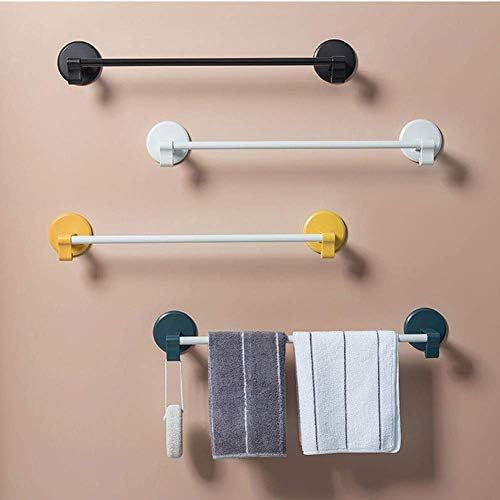 Simple Shelf Towel Rack Holder Wall Mounted Black