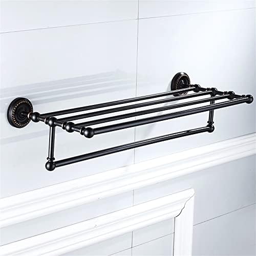 Antique Brass Bath Towel Holder