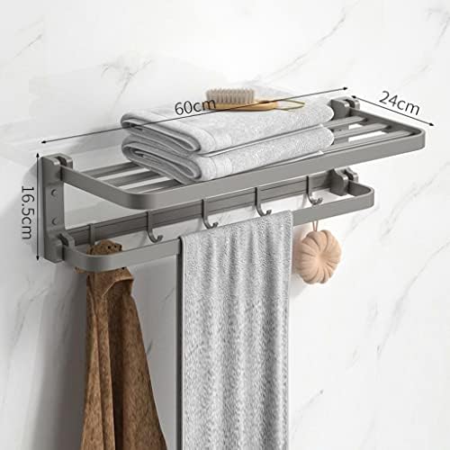 Space Aluminum Towel Rack for Bathrooms - dcIustfHE