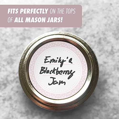 Messy Free Canning Labels for Jars