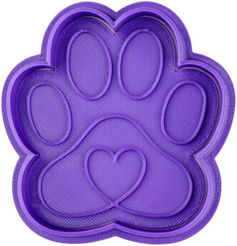 Heart Paw Cookie Cutter - Animal Series - Dishwasher Safe