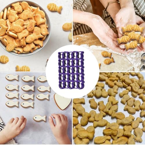 Golden Fish Crayons Cutter for Quick Baking