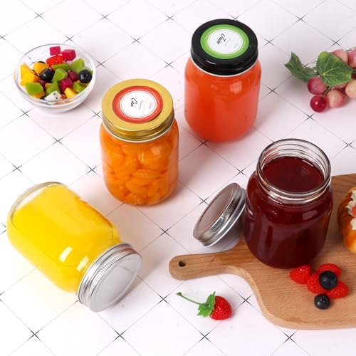 Premium Mason Jars 16oz