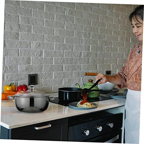 SHOWEROROStainless Steel Steam Pot Pan for Coffee Soup Dumplings with Lid