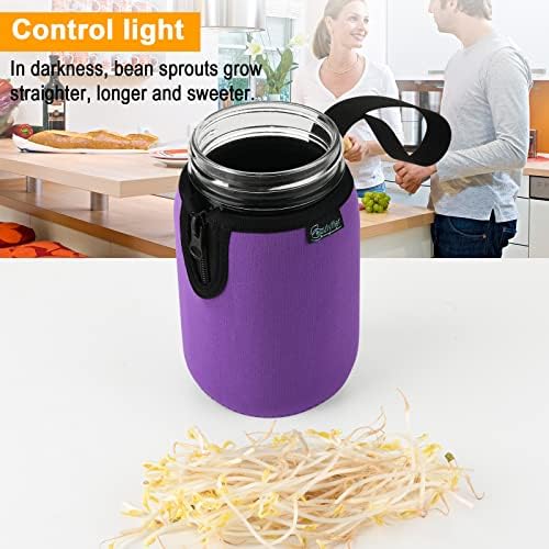 Sun Protection Neoprene Sleeve for Mason Jars
