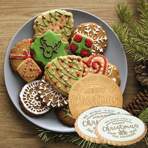 Personalized Cookie Stamp Christmas Edition - Make Baking Moments Personal and Special