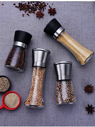 Two-Piece Salt and Pepper Mill Set