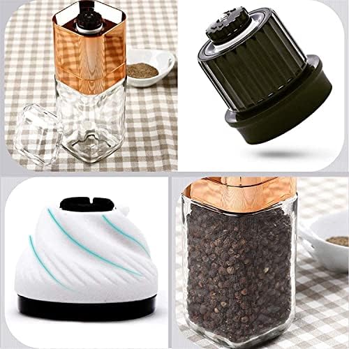 GravityManual Pepper and Salt Grinder Set Modern Design Premium Components