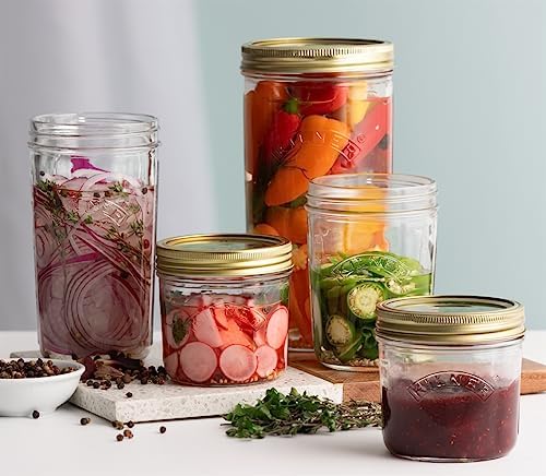 Kilner Wide Mouth Canning Jar 17 oz