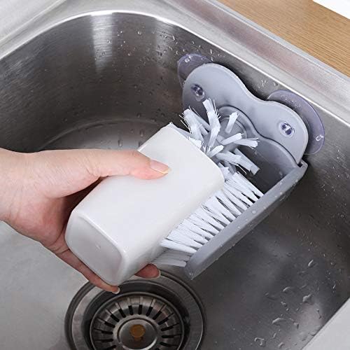 Stove Top Glass Ceramic Brush with Suction Handle