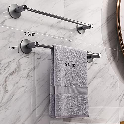 Effortless Towel Storage Rust-Resistant Wall-Mounted Towel Rail