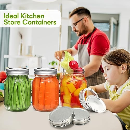 Perfect 6-Piece Mason Jar Set for Canning More