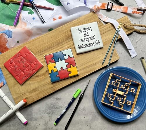 A Hearts Treasure Puzzle Cookie cutter for GraduationBirthdayValentines Day