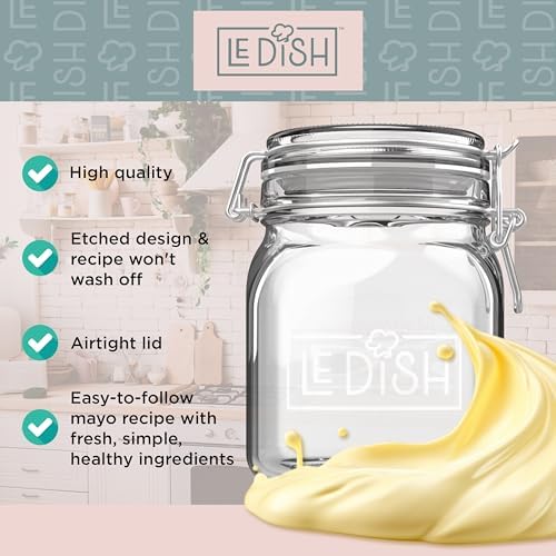 Easy Mayonnaise Jar Canning Jar for Homemade Mayonnaise