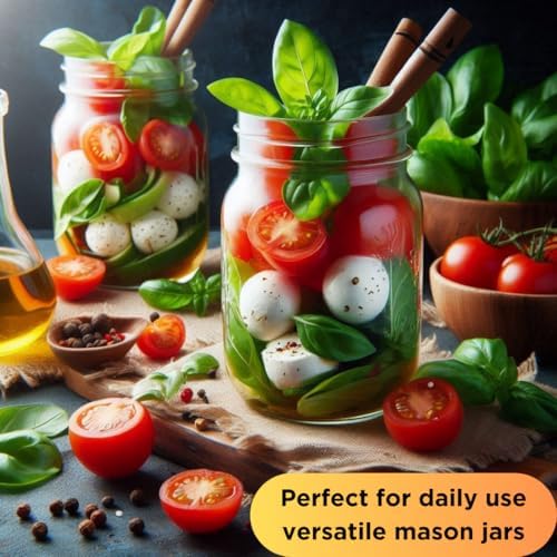 Pure Ease Mason Jars 16oz Set