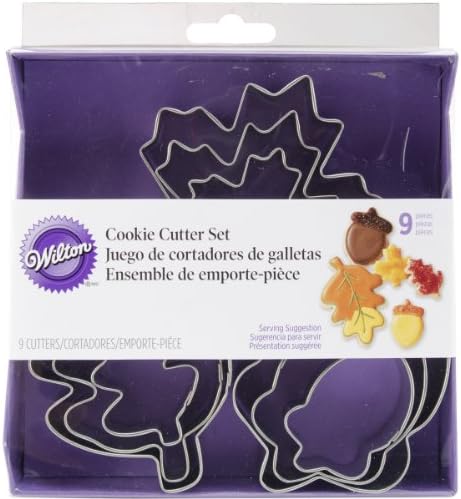 Wilton Leaves and Acorns Cookie Cutter Set