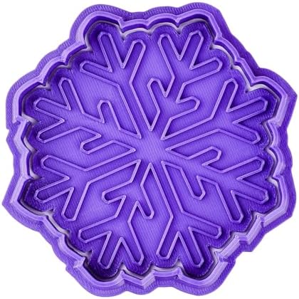 Marshmallow Bliss Snowflake Cookie Cutter - Christmas New Year Series