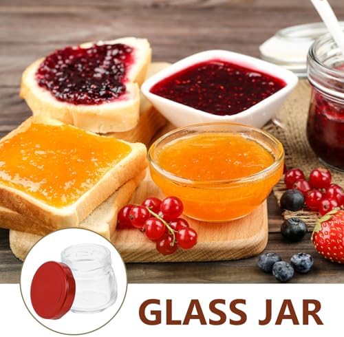 Birds NEST Glass Canning Jars Set of 5