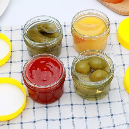Adjustable 4 Oz Mason Jars