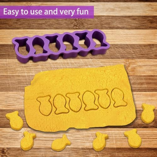 TUICARE Plastic Mini Goldfish Cookie Cutter Set