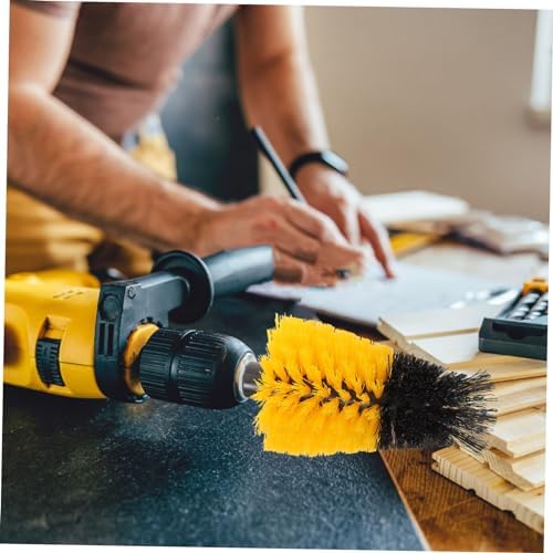 PLAFOPE 2-Piece Drill brush set for tough cleaning jobs