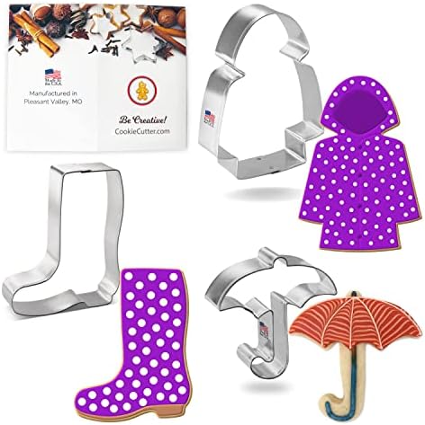 Foose Steel Cookie Cutters 3-Piece Set