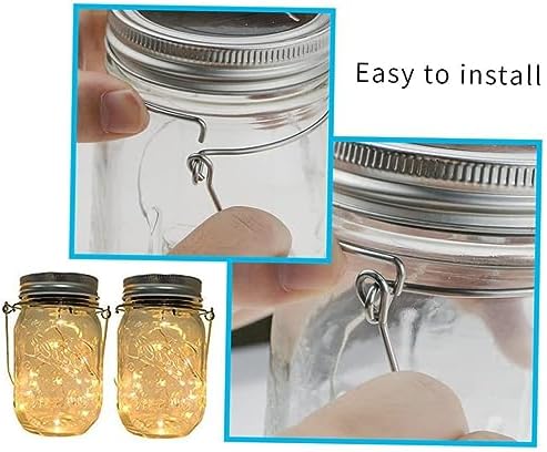 MAGICLULU 30 Pcs Canning Jar Handles Set