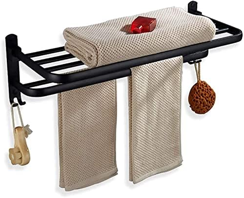 LUCEAE Aluminum Towel Rail Space-Saving Rustproof